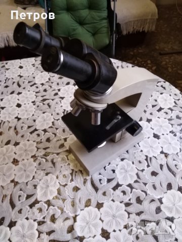 Микроскоп с осветител на Карл Цайс Йена, снимка 3 - Лаборатория - 23851991