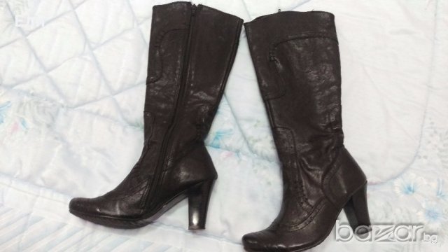 Качествени български ботуши - естествена кожа, снимка 2 - Дамски ботуши - 20151809