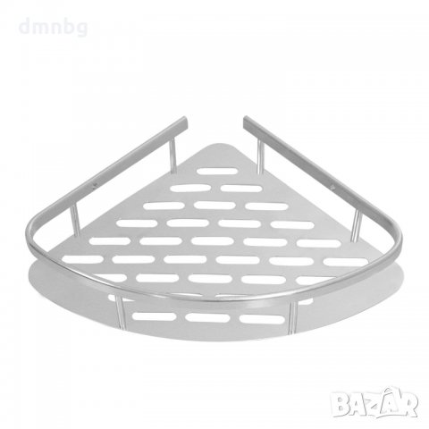 Триъгълна алуминиева етажерка, единична R13, снимка 2 - Душ кабини и вани - 23560741