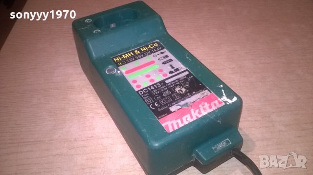 makita dc1413 ni-mh & ni-cd battery charger-внос швеицария, снимка 2 - Винтоверти - 23670638