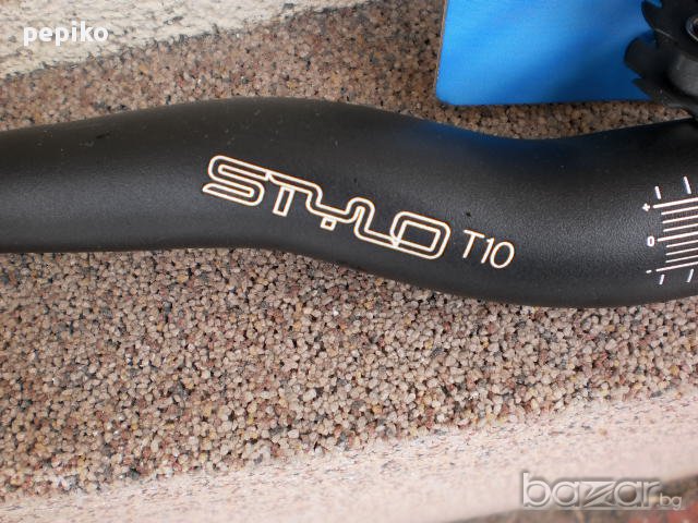 Продавам колела внос от Германия алуминиеви кормило и лапа Sram Truvativ Stylo T10 Riser Bar модел , снимка 6 - Части за велосипеди - 10001134