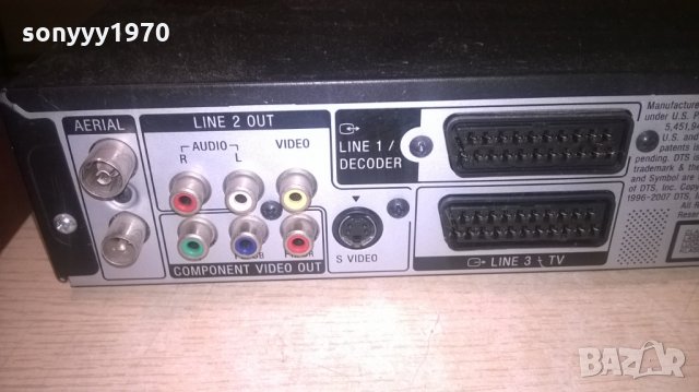 ПОРЪЧАНО-sony rdr hdd/dvd/usb/hdmi-recorder-внос швеицария, снимка 9 - Плейъри, домашно кино, прожектори - 25343369