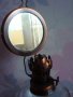 Газена лампа с огледало закупена от Полша, снимка 3