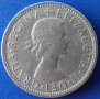 Монета Великобритания - 2 Шилинга 1965 г. Елизабет II, снимка 2
