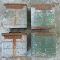 Стари военни метални кутии ( военен , военна , войнишка , войнишки , армейска , military ) , снимка 3 - Антикварни и старинни предмети - 26090761
