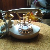 Ретро ПОЗЛАТЕН телефон оникс-18карата, снимка 13 - Антикварни и старинни предмети - 25137070