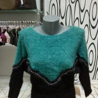 Дамска Блуза два цвята, снимка 2 - Блузи с дълъг ръкав и пуловери - 9268273