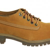 ПРОМО 🍊 TIMBERLAND № 36-36½-37 🍊 Дамски обувки в цвят камел от ест. кожа нови с кутия, снимка 7 - Дамски елегантни обувки - 21977608
