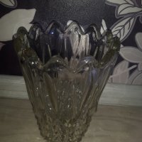 Кристална ваза ретро, снимка 1 - Вази - 25622727