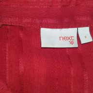 Дамска риза червена Некст дълъг ръкав, снимка 2 - Ризи - 15682343