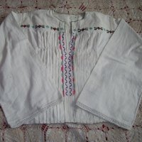 Автентична къса кенарена риза 3 от национална носия, снимка 5 - Антикварни и старинни предмети - 18871285