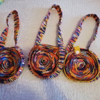 Ръчно плетени артикули от найлонови торбички, снимка 11 - Други - 24869364