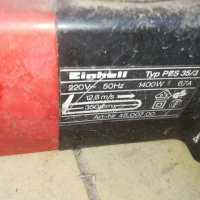 поръчана-einhell pes35/3-1400w-здрава резачка-внос швеицария, снимка 11 - Градинска техника - 21154382