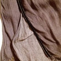 Дам.шал-/памук/,с две лица-"s.Oliver",цвят-капучино+бежово. Закупен от Италия., снимка 3 - Шалове - 20057297