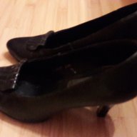 Дамски обувки среден ток малък размер 35, снимка 6 - Дамски обувки на ток - 14600651