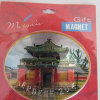  Голям автентичен магнит от Монголия-пагода, снимка 4 - Други ценни предмети - 23347984