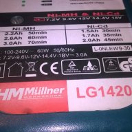 Hm mullner lg1420 charger 7.2/9.6/12/14.4/18v-внос швеицария, снимка 9 - Други инструменти - 16490394