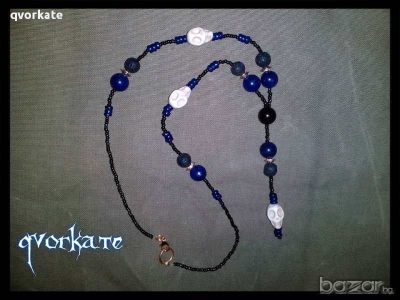 Колие с черепи, снимка 1