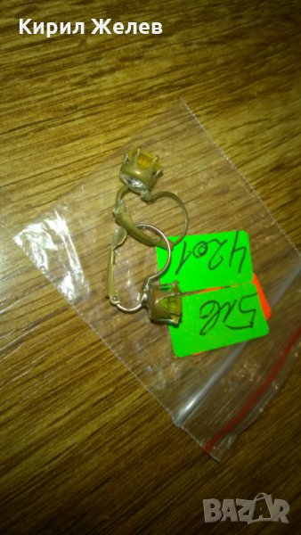 Старинни обеци -431 бронзови, снимка 1