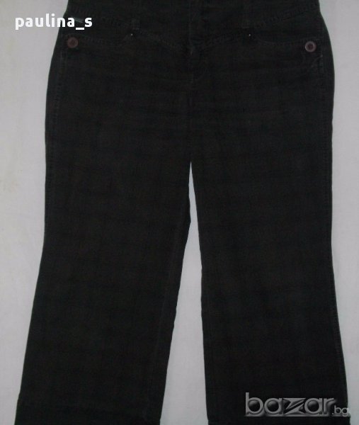 Карирани дънки "Steps" New York / широки крачоли , снимка 1