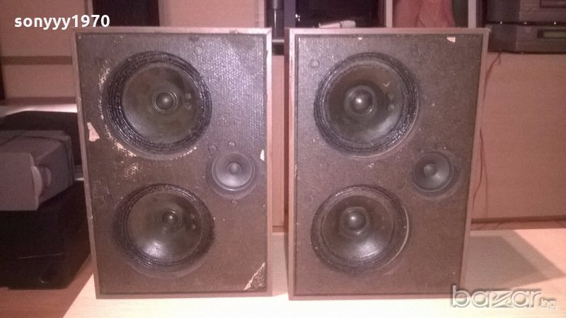 welt funk wfr 40 2х40watt/8ohm-30х20х15см-внос швеицария, снимка 1