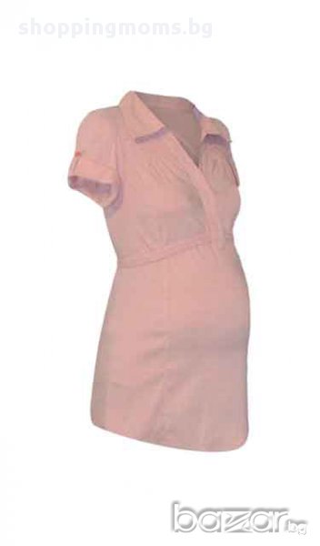  Риза за бременни и макси дами 08305 ситно райе , снимка 1