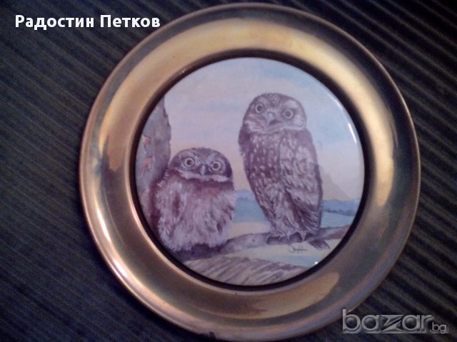 Чиния месинг и керамика, снимка 8 - Други - 12665533