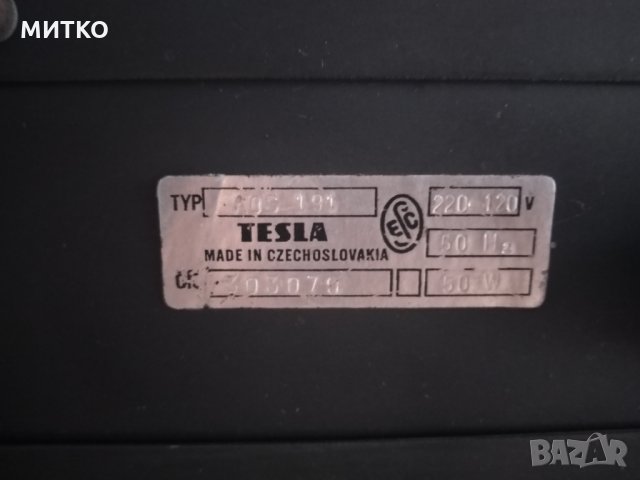 TESLA AOS-191 VINTAGE 1980 ANALOG TAPE DELAY REVERB PROCESSOR ретро лентово ехо,реверб-ефект, снимка 7 - Други - 22824052