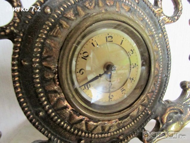 стар настолен часовник, снимка 10 - Антикварни и старинни предмети - 20069087