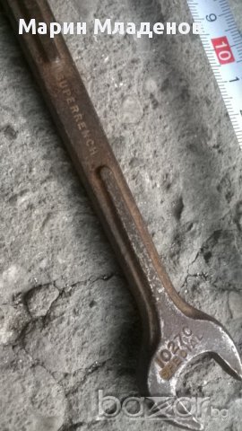 Стар гаечен ключ USA, снимка 6 - Антикварни и старинни предмети - 17969849