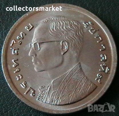 1 бат 1977, Тайланд, снимка 2 - Нумизматика и бонистика - 21652505