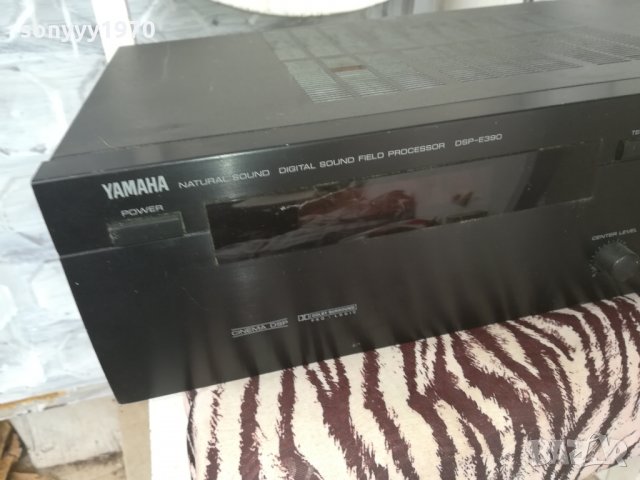 yamaha dsp-e390 sound processor-внос швеицария, снимка 2 - Ресийвъри, усилватели, смесителни пултове - 23148070