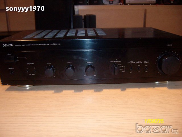 denon pma-280-stereo amplifier-внос швеицария, снимка 11 - Ресийвъри, усилватели, смесителни пултове - 11863422