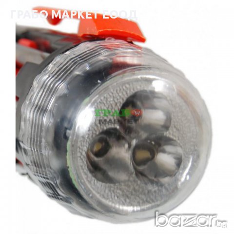 Комплект светодиоден фенер със седем броя сгъваеми отвертки, снимка 4 - Отвертки - 16018123