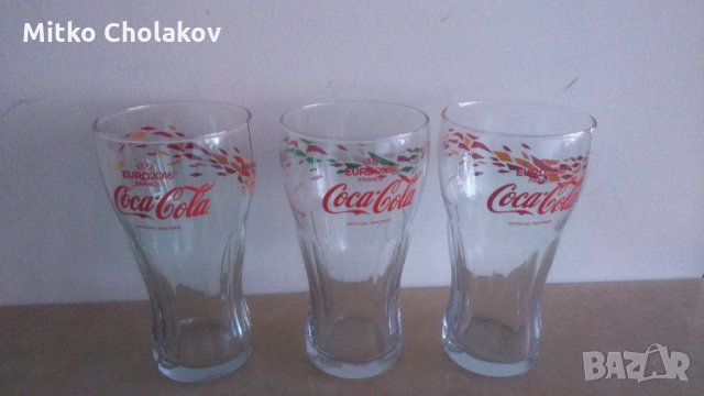 Продавам комплект 6 броя чаши Coca-Cola EURO 2016, снимка 11 - Чаши - 25244074