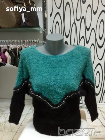 Дамска Блуза два цвята, снимка 2 - Блузи с дълъг ръкав и пуловери - 9268273