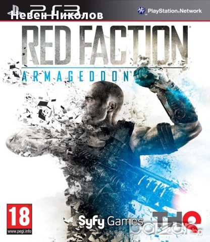 Red Faction Armageddon - PS3 оригинална игра, снимка 1 - Игри за PlayStation - 15975243