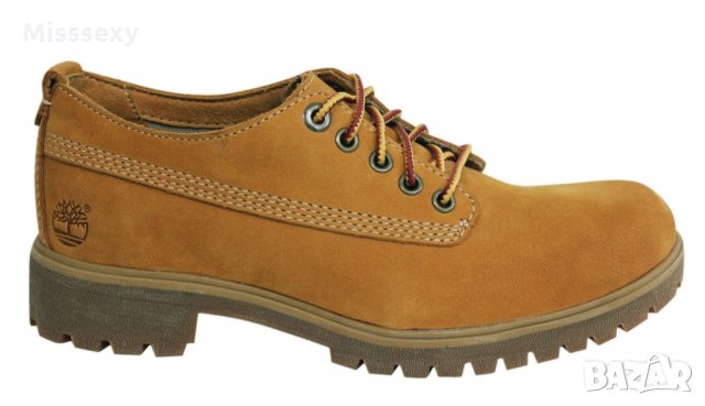 ПРОМО 🍊 TIMBERLAND № 36-36½-37 🍊 Дамски обувки в цвят камел от ест. кожа нови с кутия, снимка 7 - Дамски елегантни обувки - 21977608