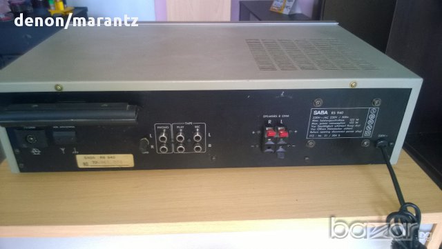 saba rs-940 stereo receiver-made in germany-внос швеицария, снимка 10 - Ресийвъри, усилватели, смесителни пултове - 8402437