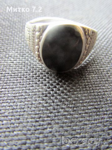 Старинен сребърен пръстен  - 6, снимка 6 - Пръстени - 17292546