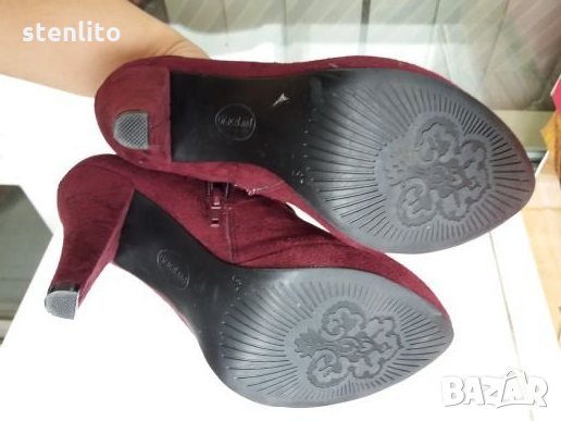 Дамски боти лилав цвят № 37, снимка 10 - Дамски боти - 24475409