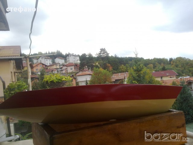 ръчно изработен модел яхта водоплаваща, снимка 5 - Други ценни предмети - 12298763