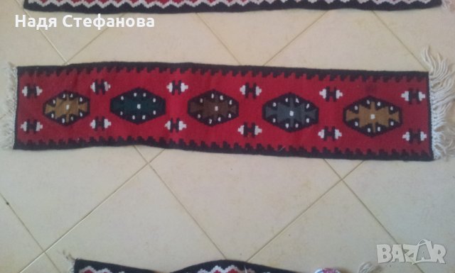 Декоративни чипровски килимчета 3 бр различни, снимка 3 - Декорация за дома - 25142391