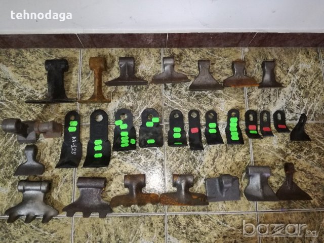 Чукове , ножове за шредер , мулчер , трактор - чук , нож, снимка 3 - Части - 11955411