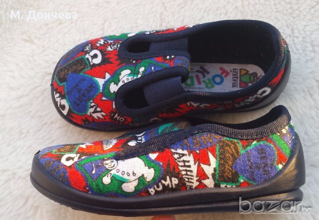 Детски пантофи №21 и 22 - НОВИ, снимка 10 - Бебешки обувки - 15917382