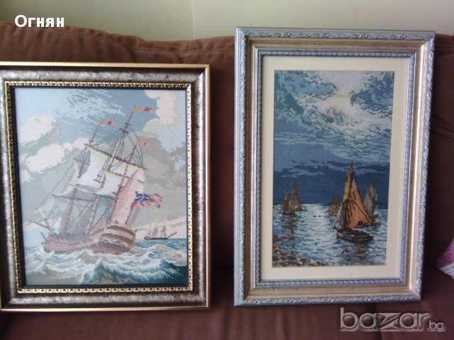 Малката фрегата и Щастливото завръщане, снимка 4 - Гоблени - 16519088