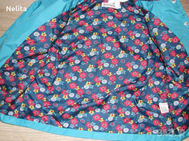  НАМАЛЕНО - Детско пролетно/есенно яке с качулка - размер 110/116, снимка 5 - Детски якета и елеци - 22432075