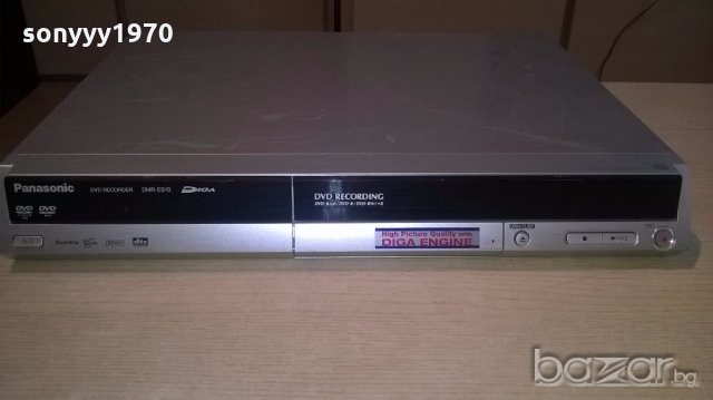 поръчано-panasonic dmr-es10 dvd recorder-за ремонт, снимка 6 - Ресийвъри, усилватели, смесителни пултове - 18414537