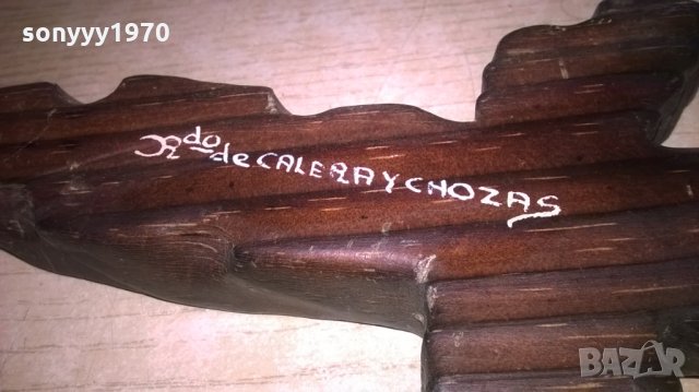 меч-дърво/метал-ретро колекция-внос испания-43х10см, снимка 7 - Колекции - 25247018