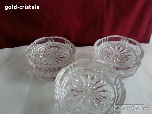 стари кристални чинийки , снимка 3 - Антикварни и старинни предмети - 20061841